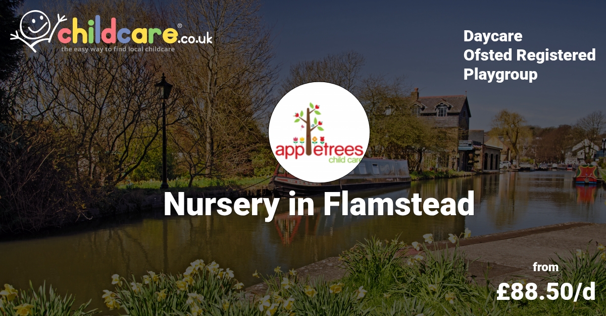 Nursery in Flamstead Apple Trees Child Care Childcare.co.uk
