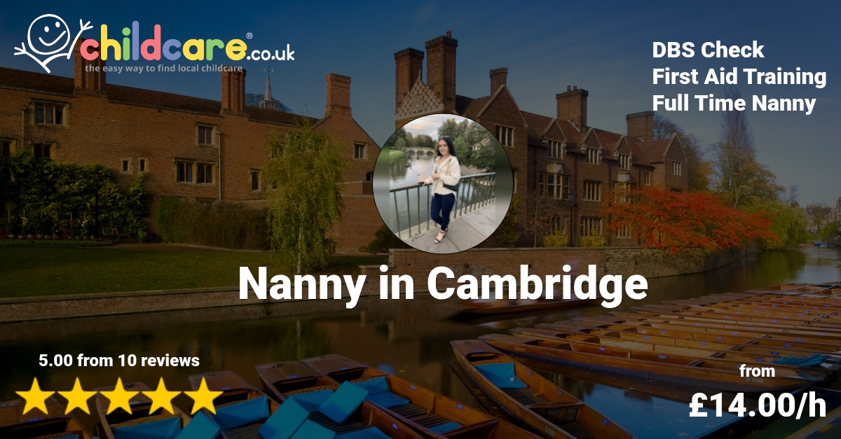Babysitter In Cambridge Nanny In Cambridge Viktoria Childcare Co Uk