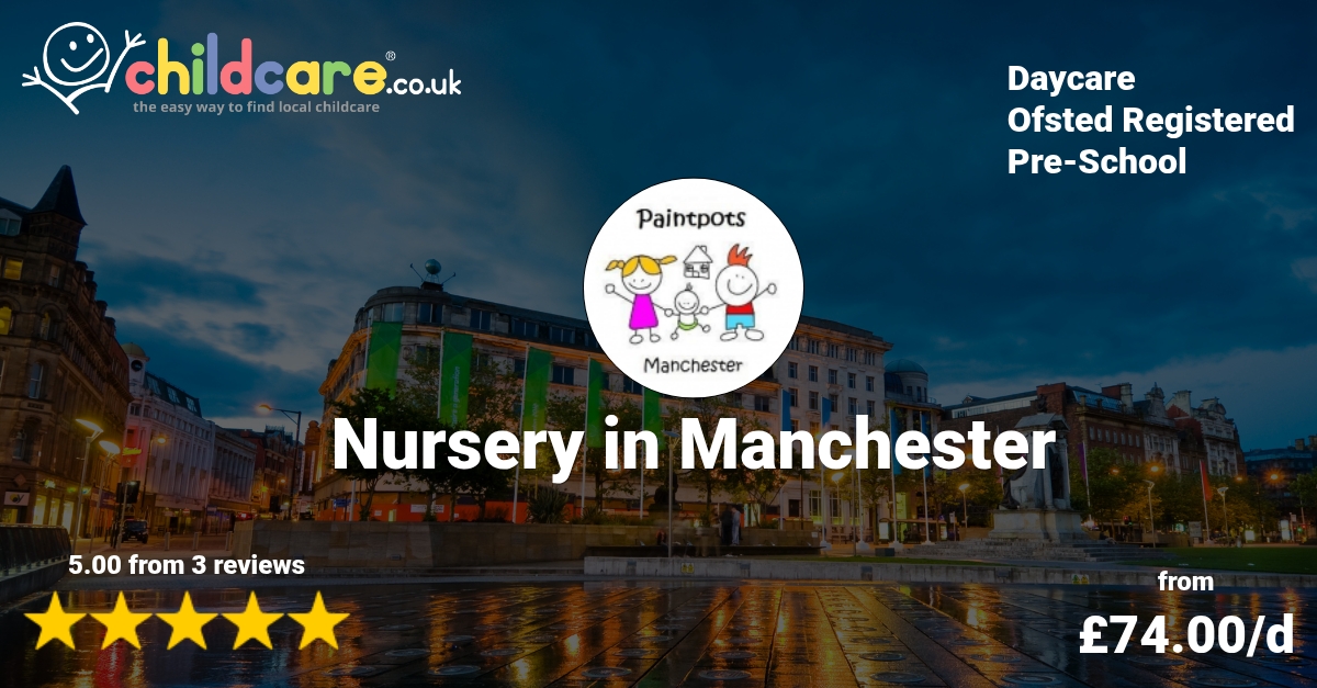 Nursery in Manchester Paint Pots Manchester Day Nursery Childcare.co.uk