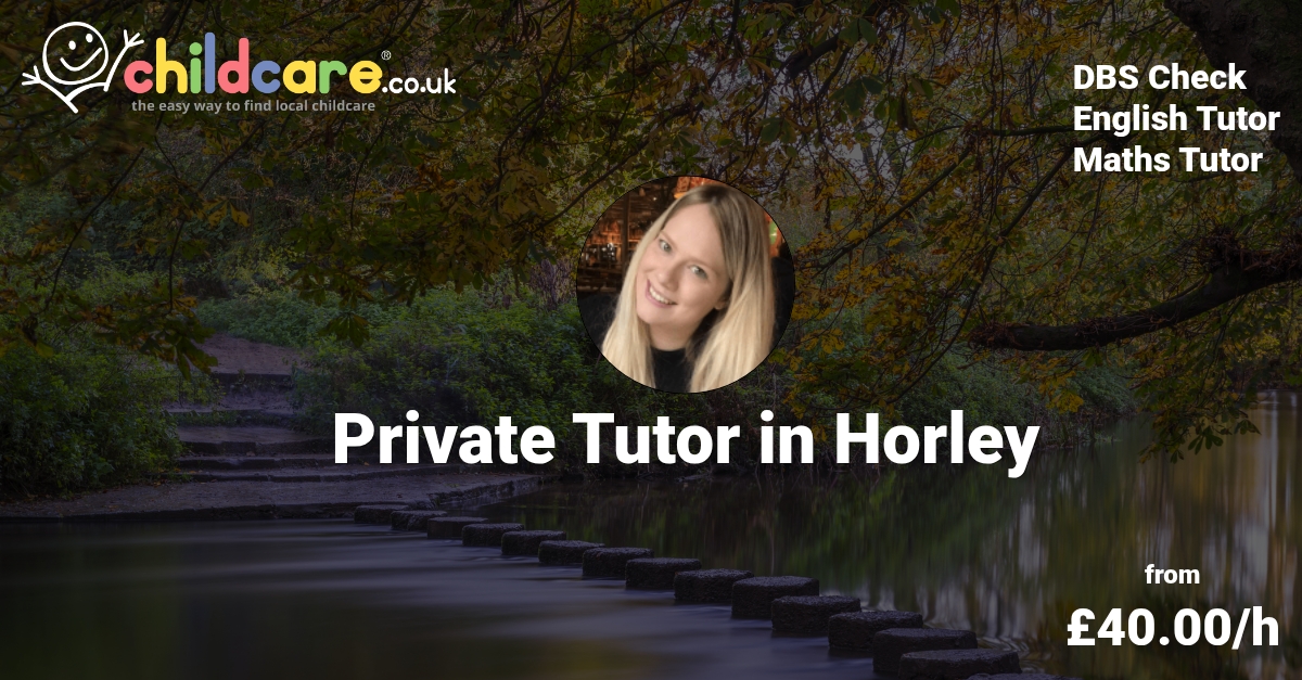 Private Tutor in Reigate And Banstead Stephani Childcare.co.uk