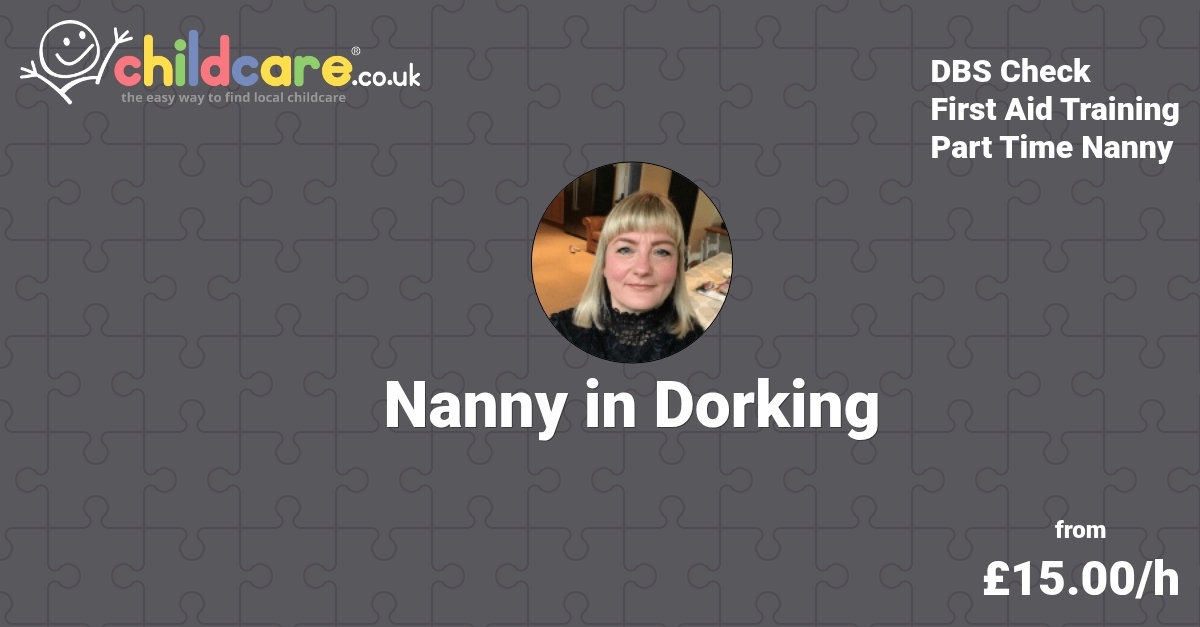 Nanny in Dorking Victoria Childcare.co.uk