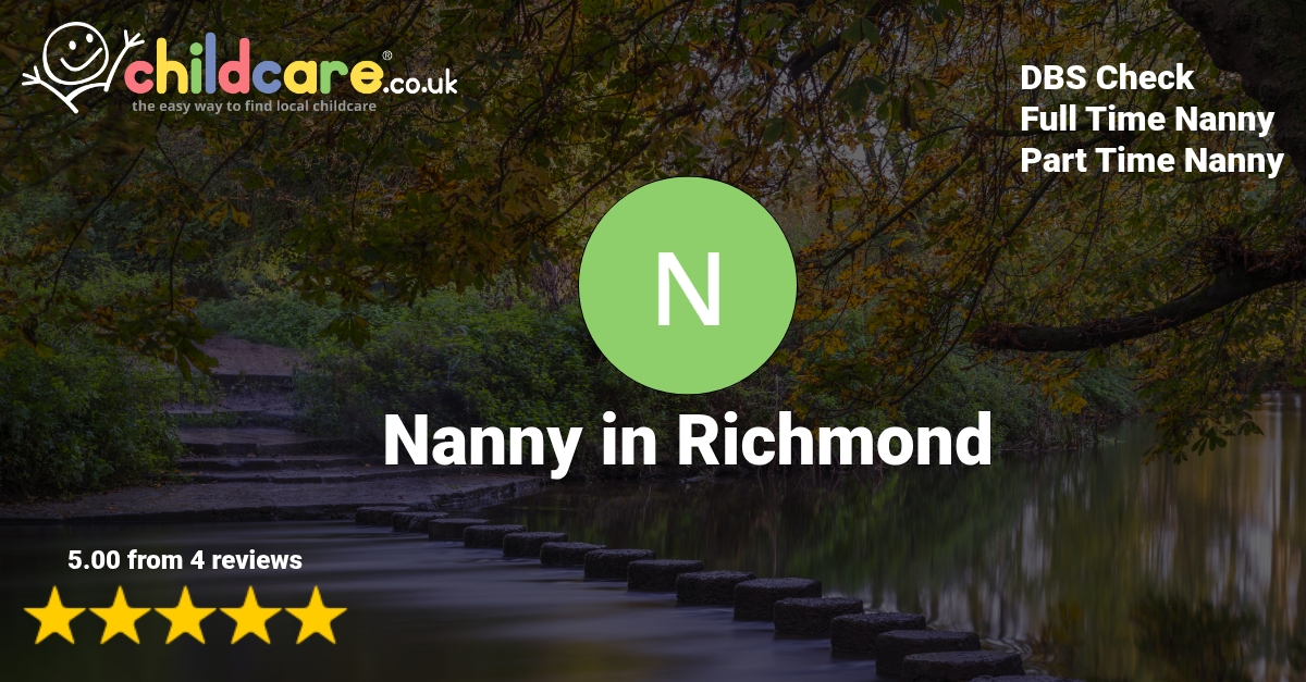 Babysitter in Richmond, Nanny in Richmond Nanny M Childcare.co.uk