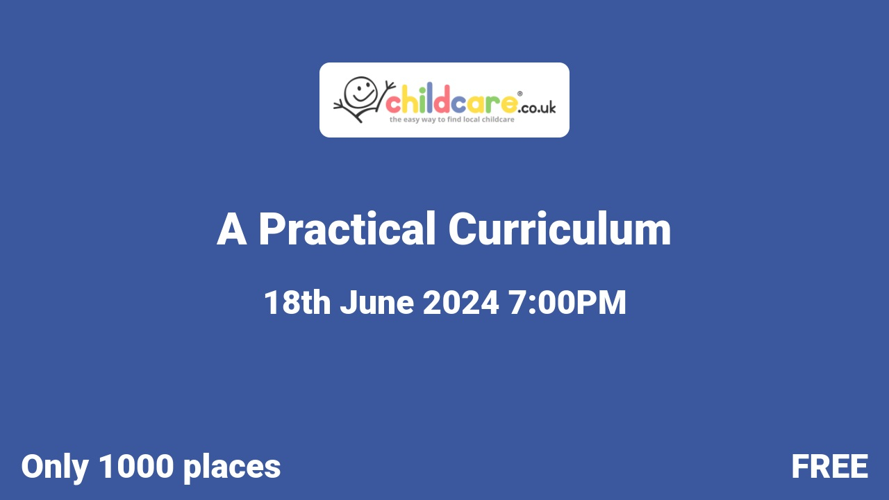 A Practical Curriculum Poster