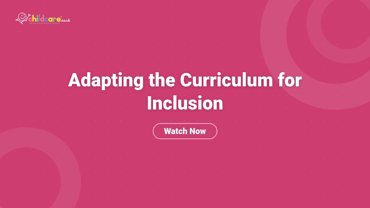 Adapting the Curriculum for Inclusion poster