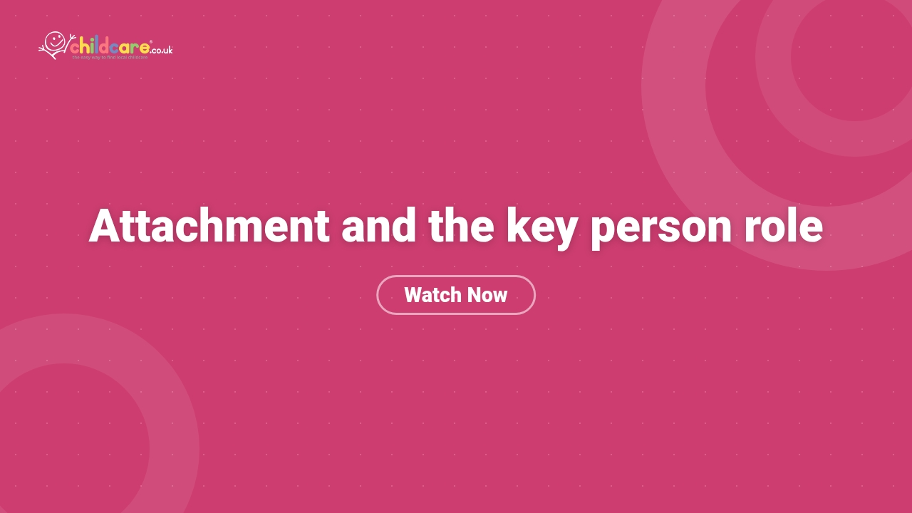 Attachment and the key person role Poster