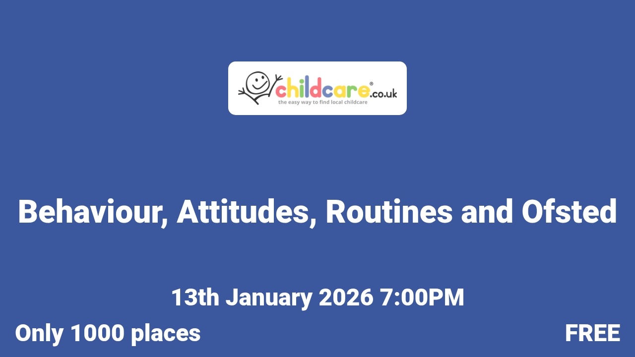 Behaviour, Attitudes, Routines and Ofsted poster