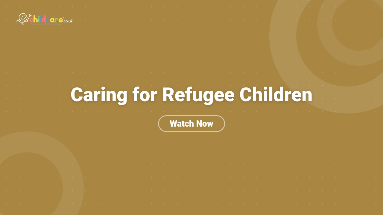 Caring for Refugee Children Poster