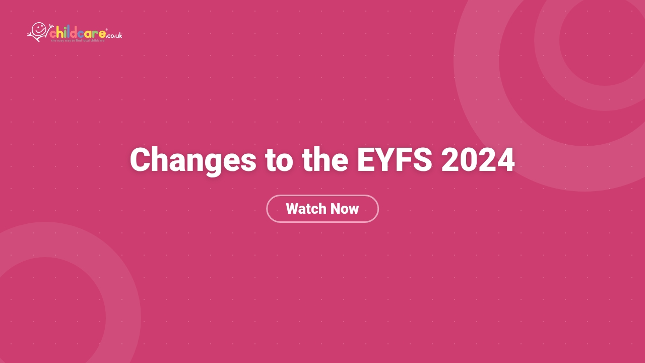 Changes to the EYFS 2024 Poster