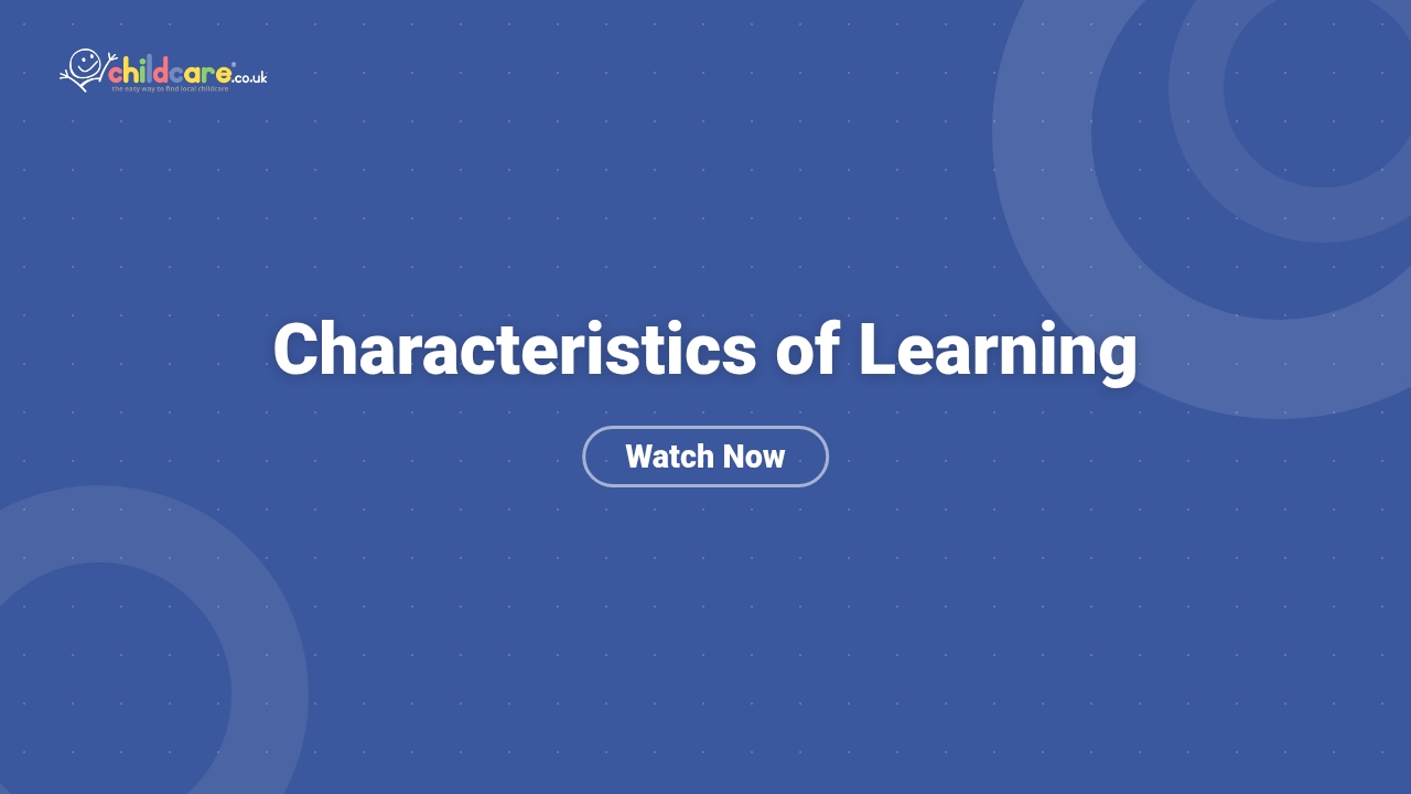 Characteristics of Learning Poster