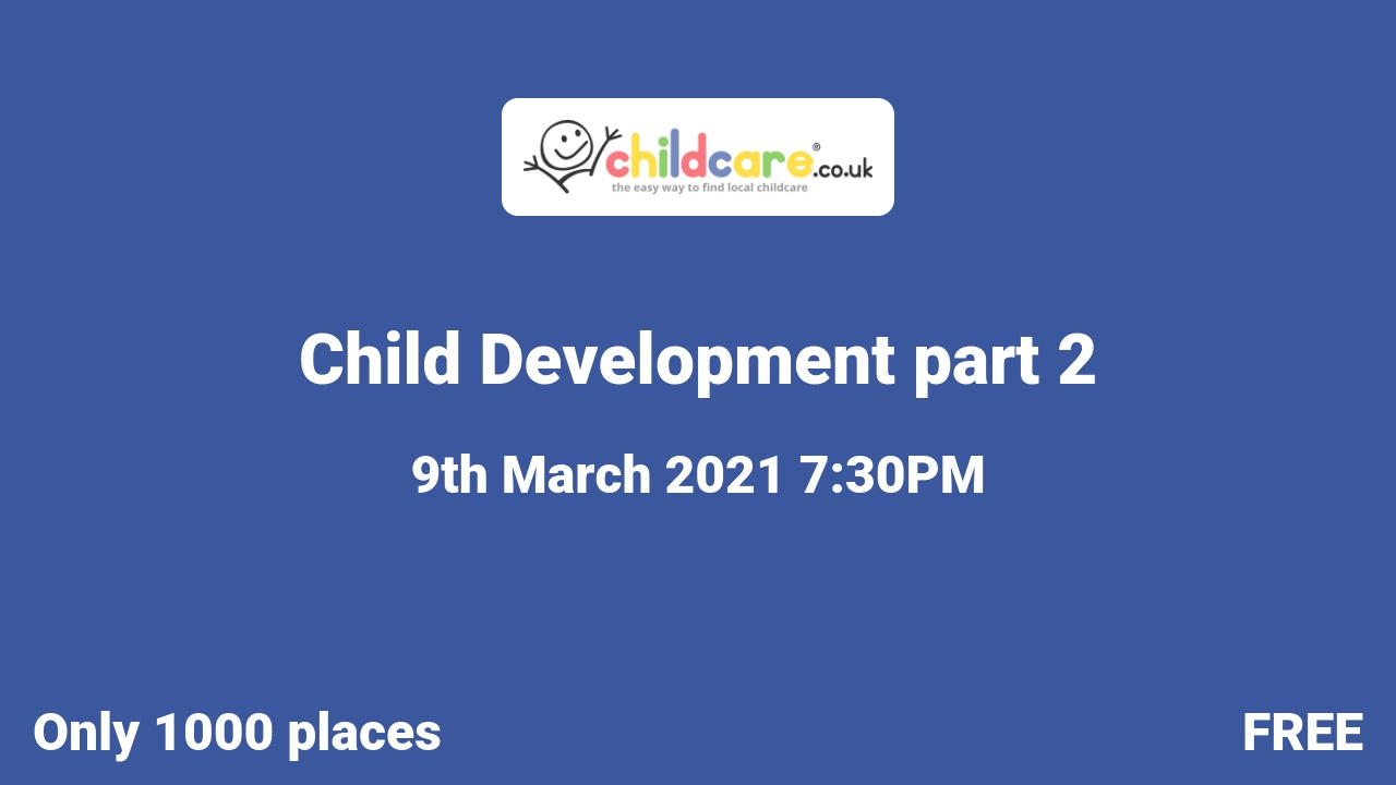 Child Development part 2 poster