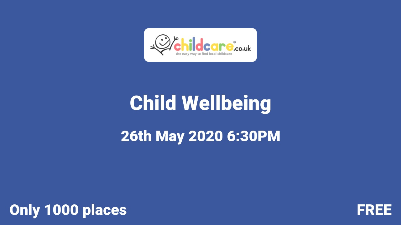 Child Wellbeing poster