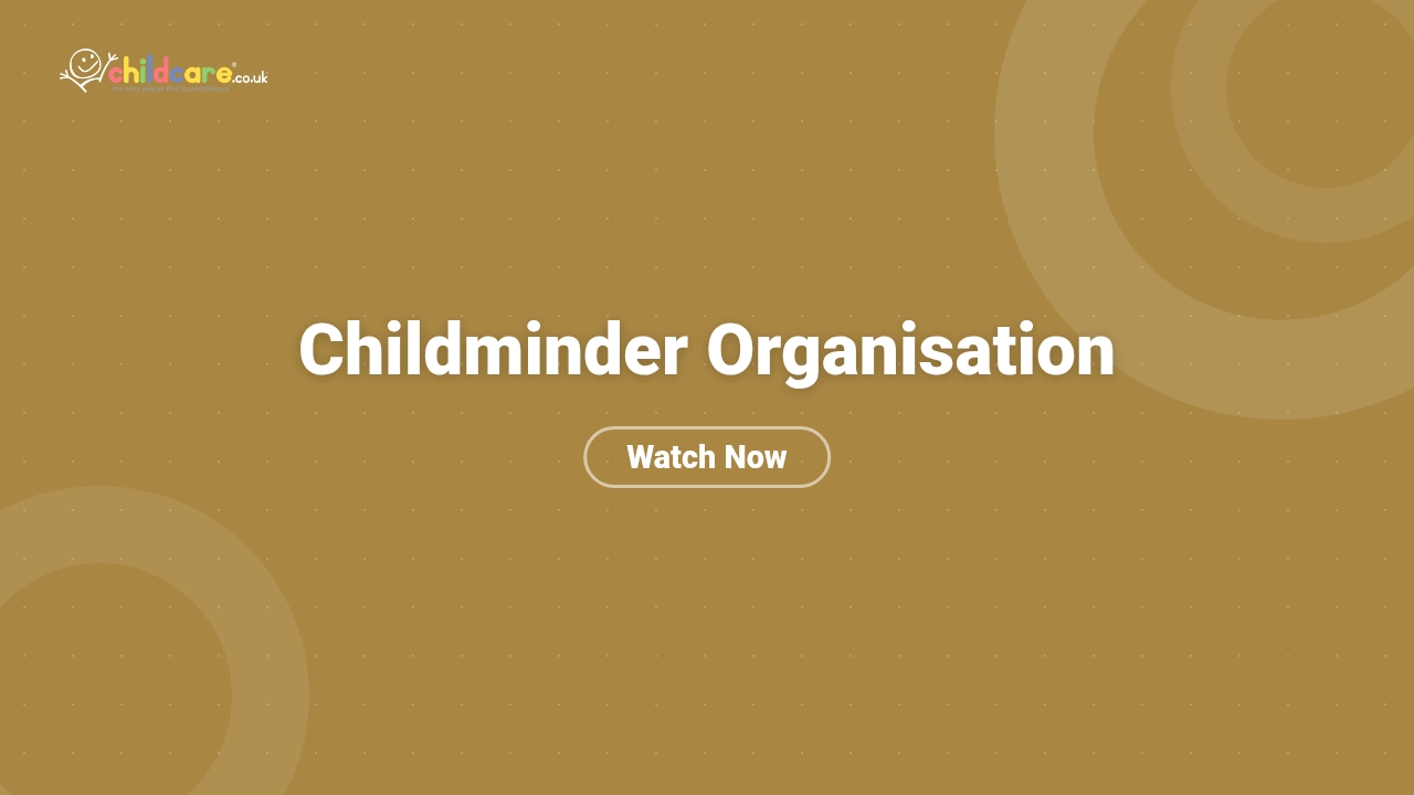 Childminder Organisation  Poster