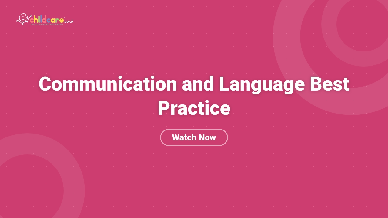 Communication and Language Best Practice  Poster