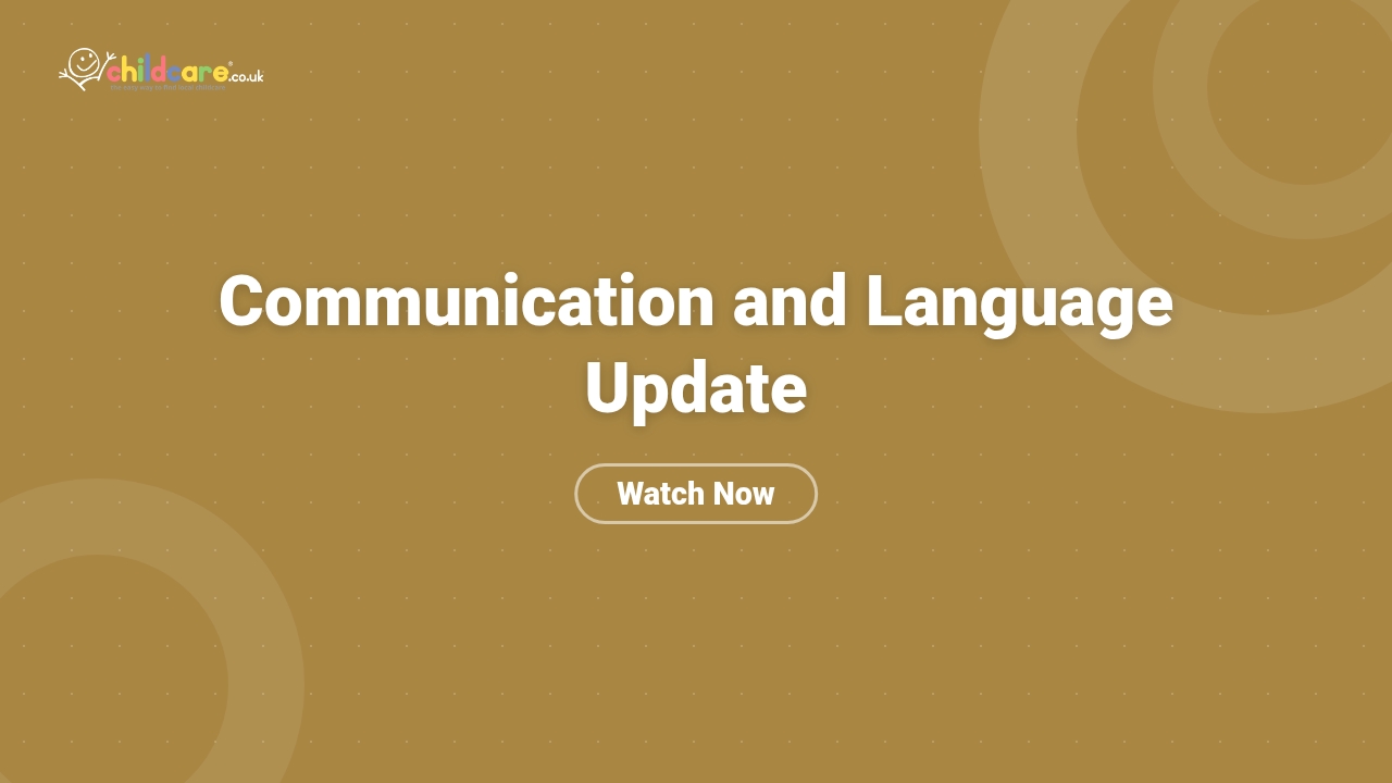 Communication and Language Update poster