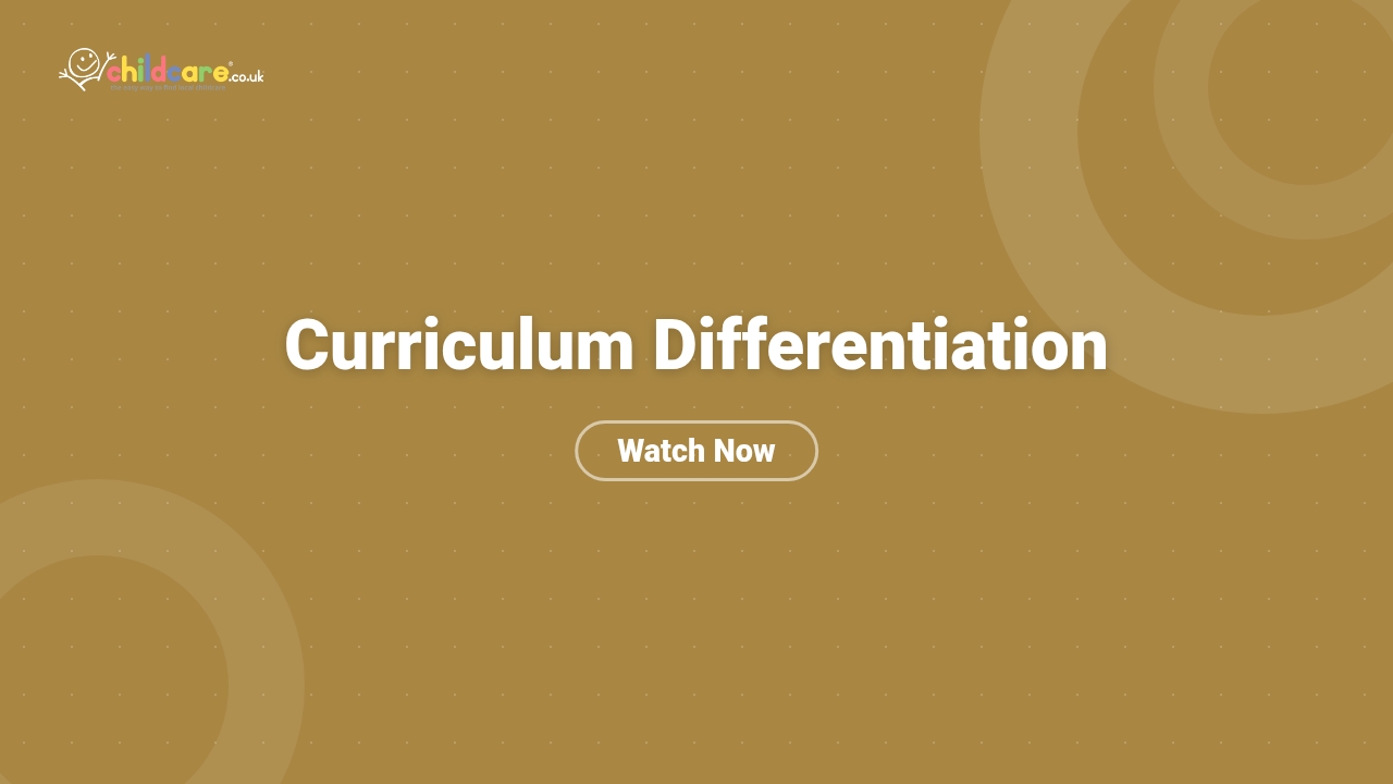 Curriculum Differentiation Poster