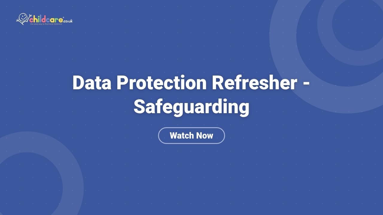 Data Protection Refresher - Safeguarding  poster