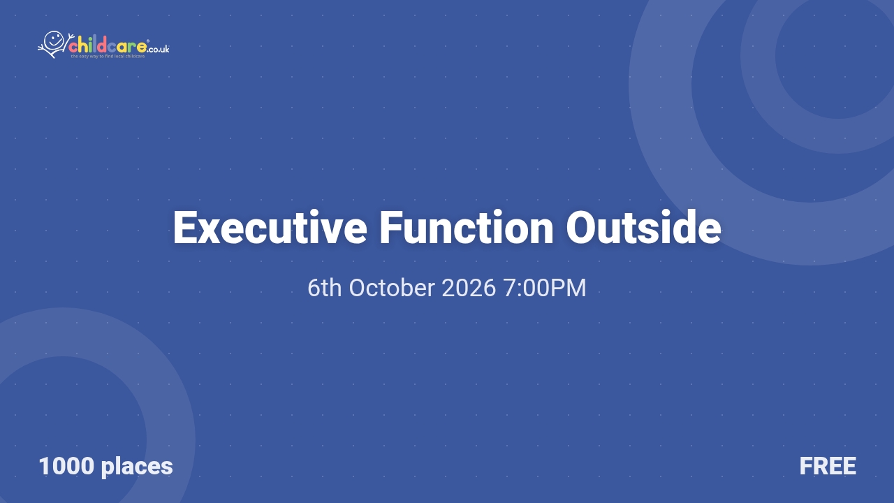 Executive Function Outside Poster