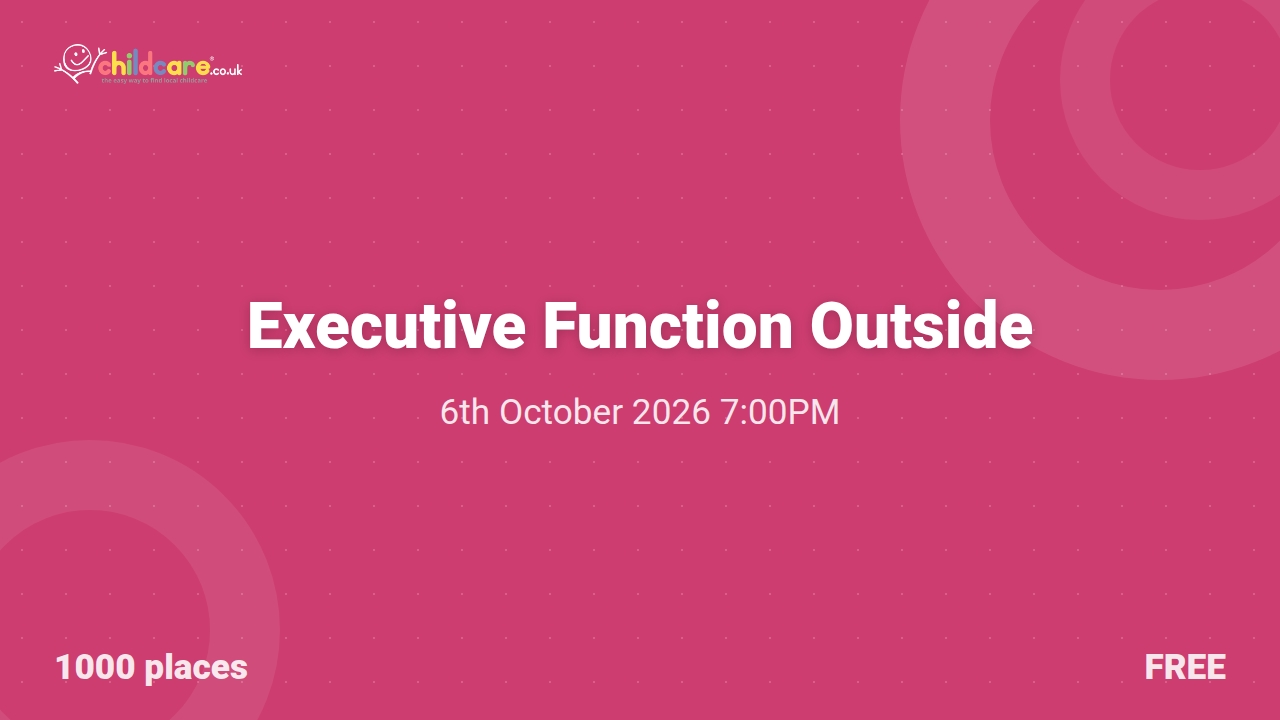 Executive Function Outside poster