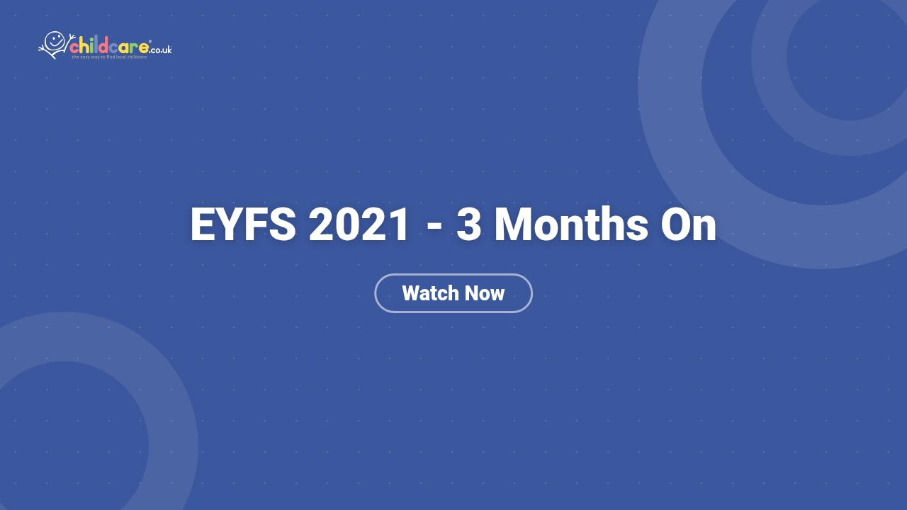 EYFS 2021 - 3 Months On Poster