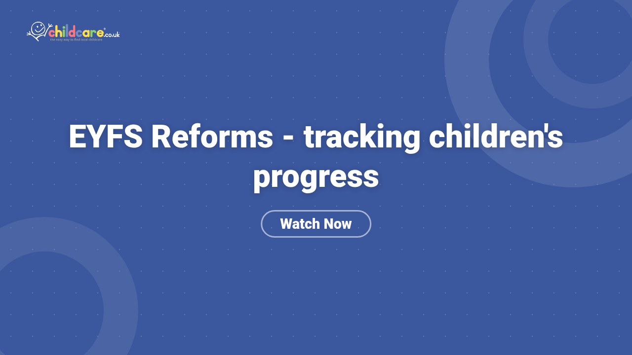 EYFS Reforms - tracking children's progress Poster