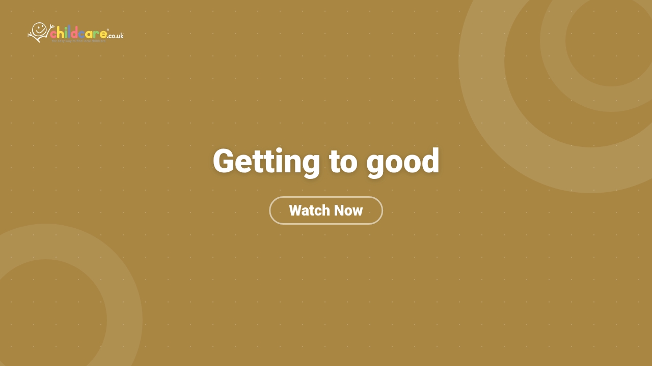 Getting to good Poster