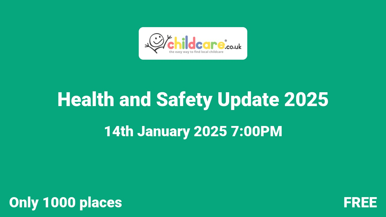 Health and Safety Update 2025 poster