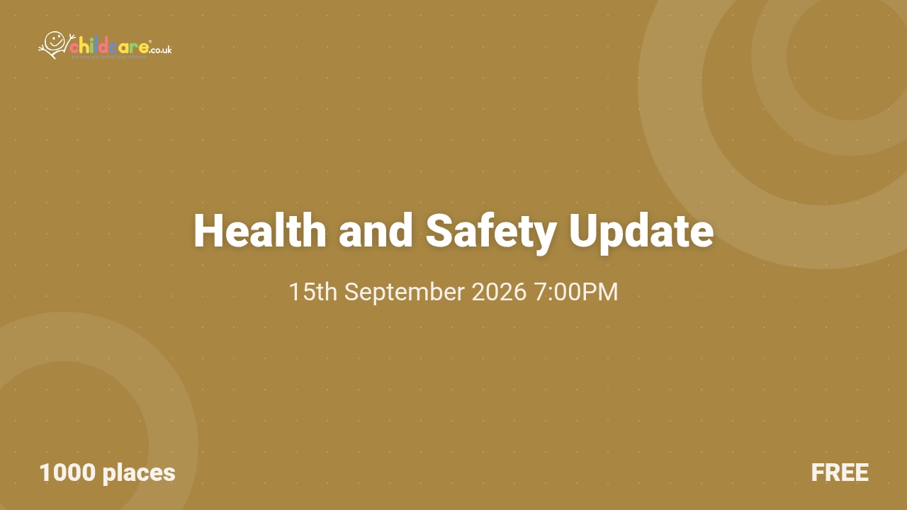 Health and Safety Update poster