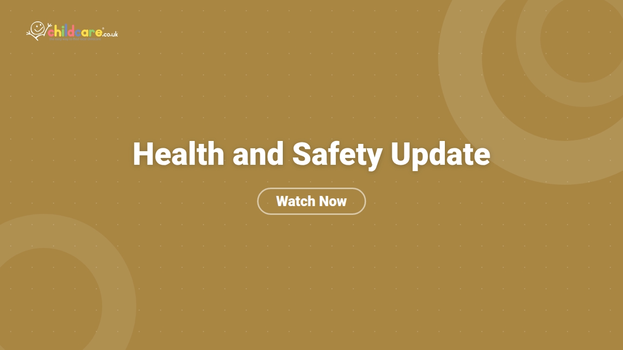 Health and Safety Update poster