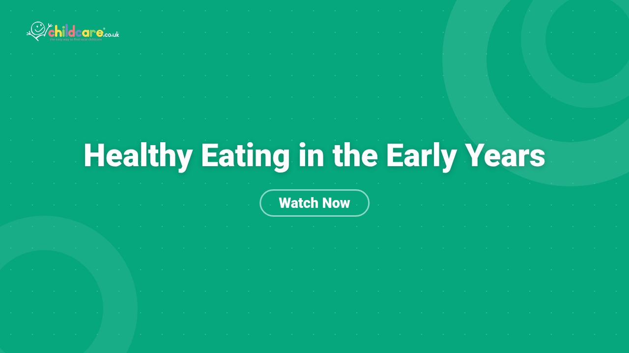Healthy Eating in the Early Years Poster