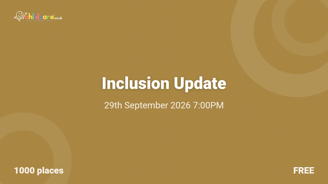 Inclusion Update poster
