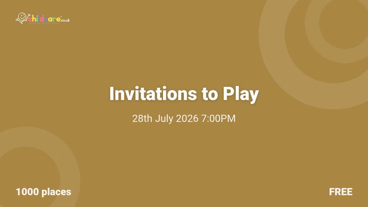 Invitations to Play poster