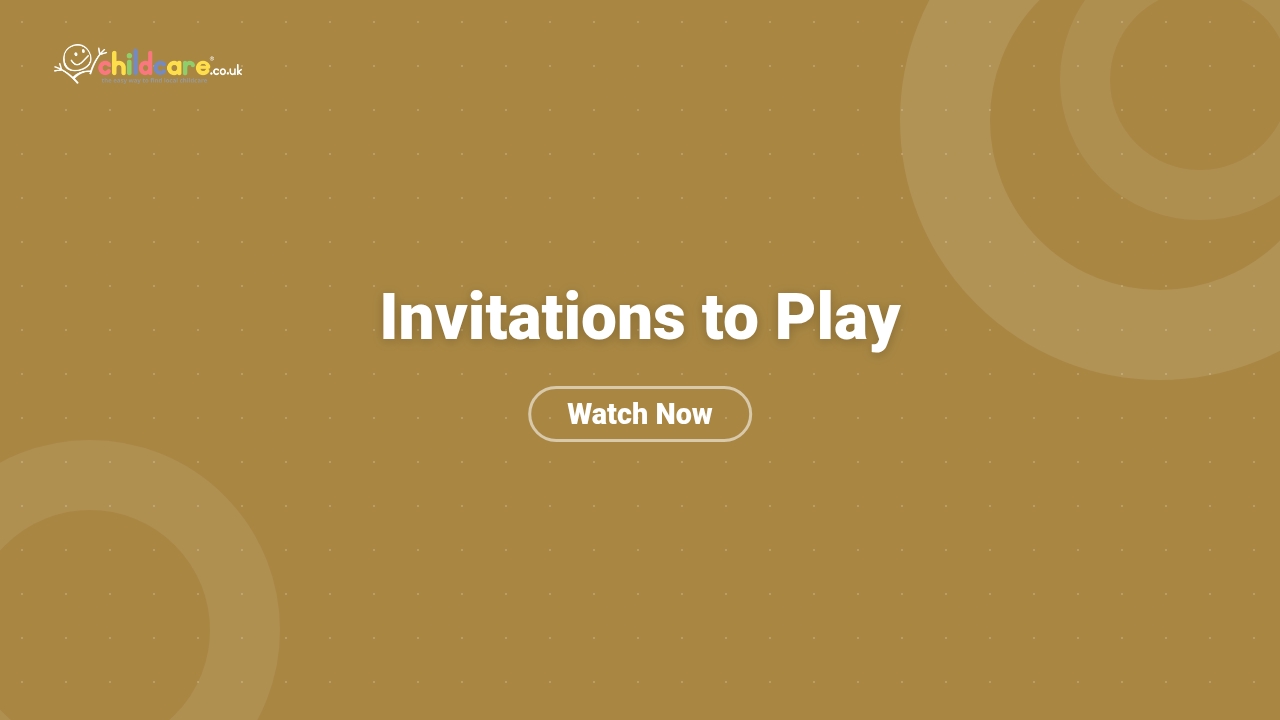 Invitations to Play poster