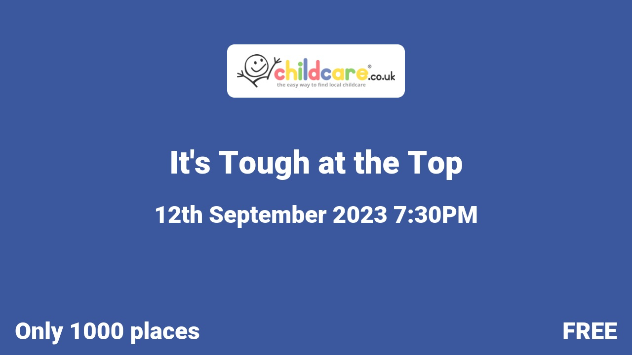 It's Tough at the Top poster