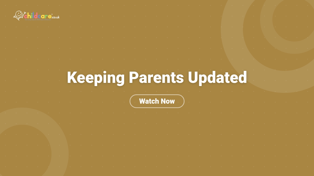 Keeping Parents Updated Poster
