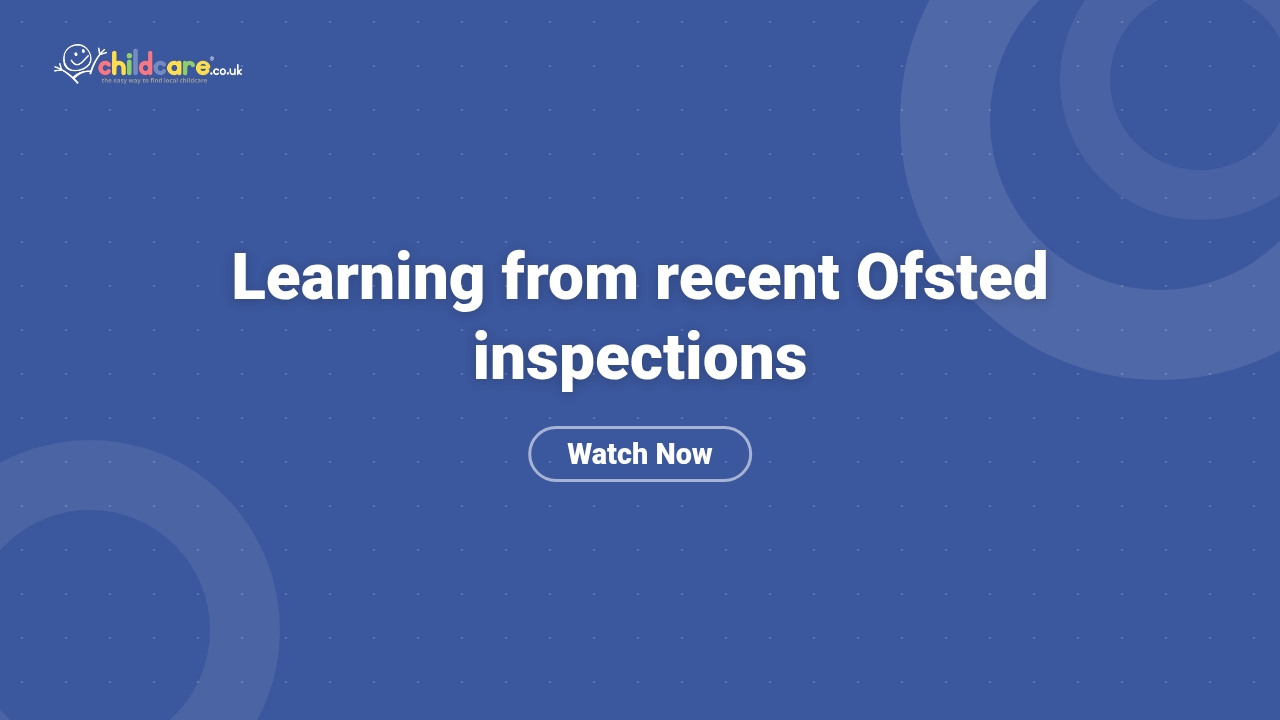 Learning from recent Ofsted inspections poster