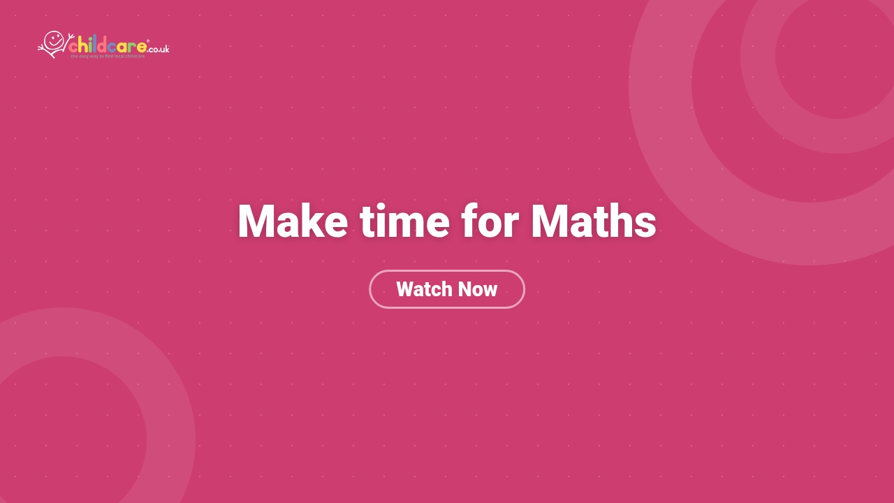Make time for Maths Poster