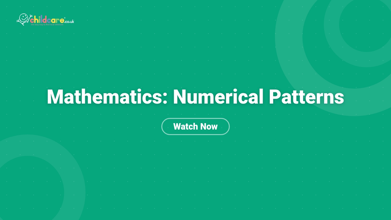 Mathematics: Numerical Patterns Poster