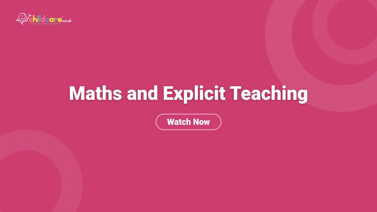 Maths and Explicit Teaching poster