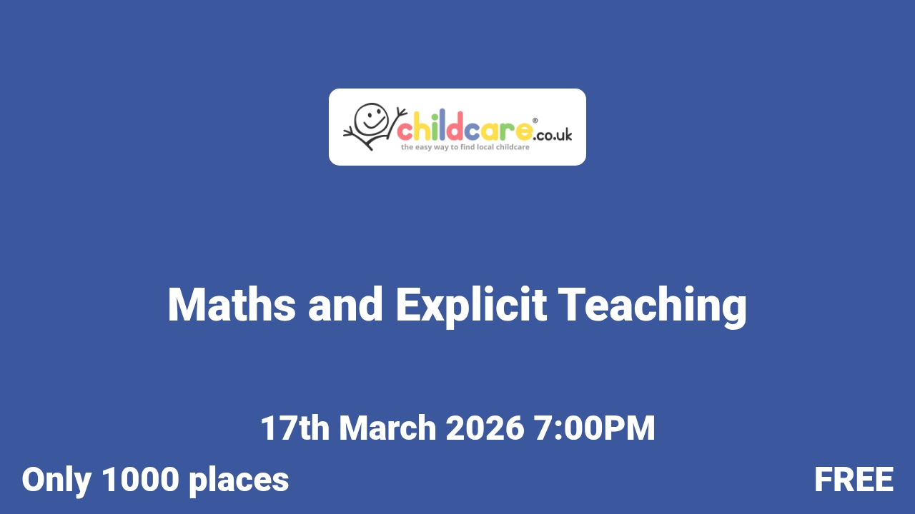 Maths and Explicit Teaching poster