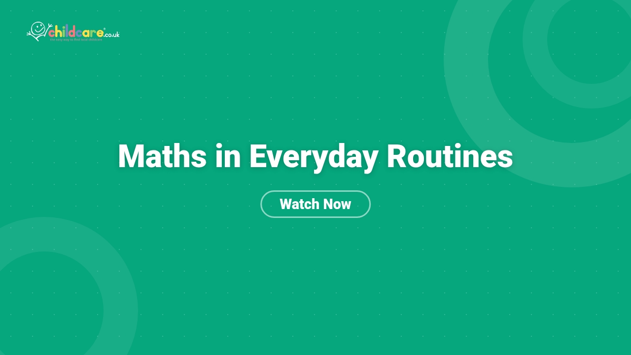 Maths in Everyday Routines poster
