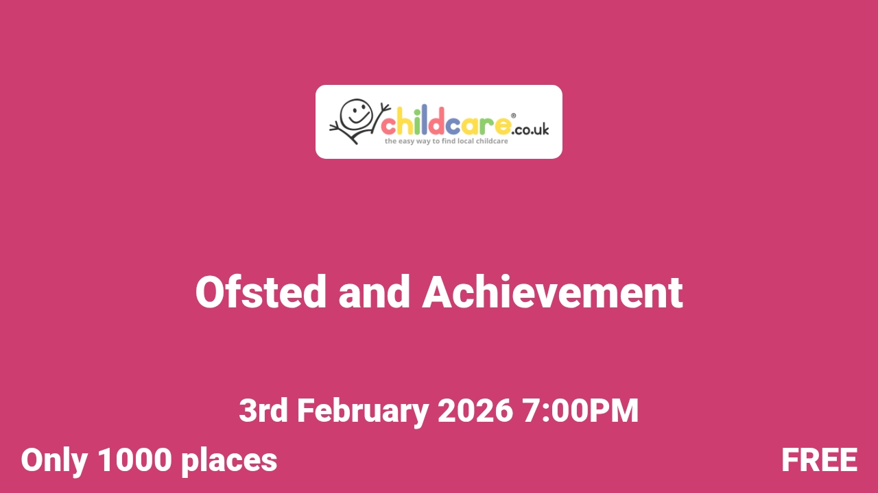 Ofsted and Achievement poster