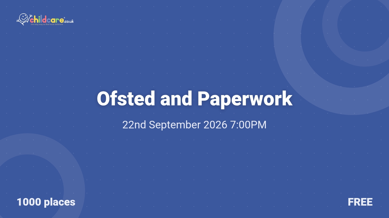 Ofsted and Paperwork poster