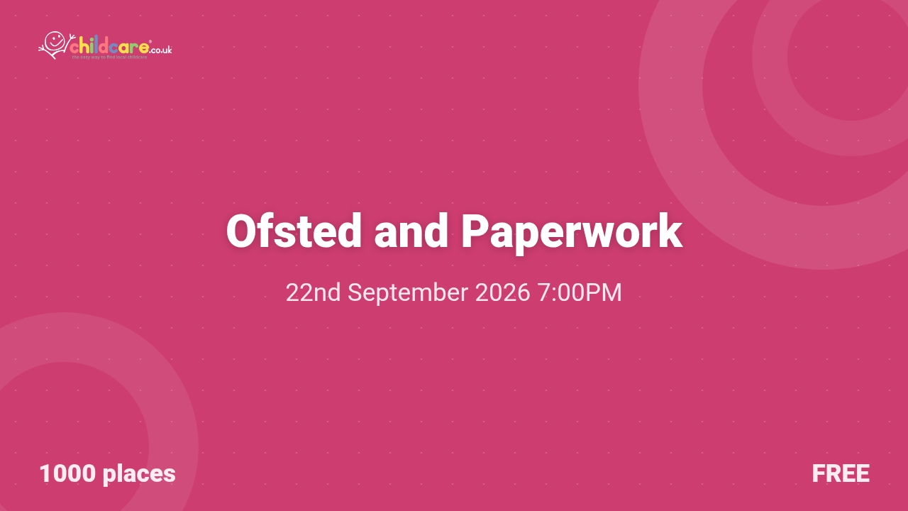 Ofsted and Paperwork poster