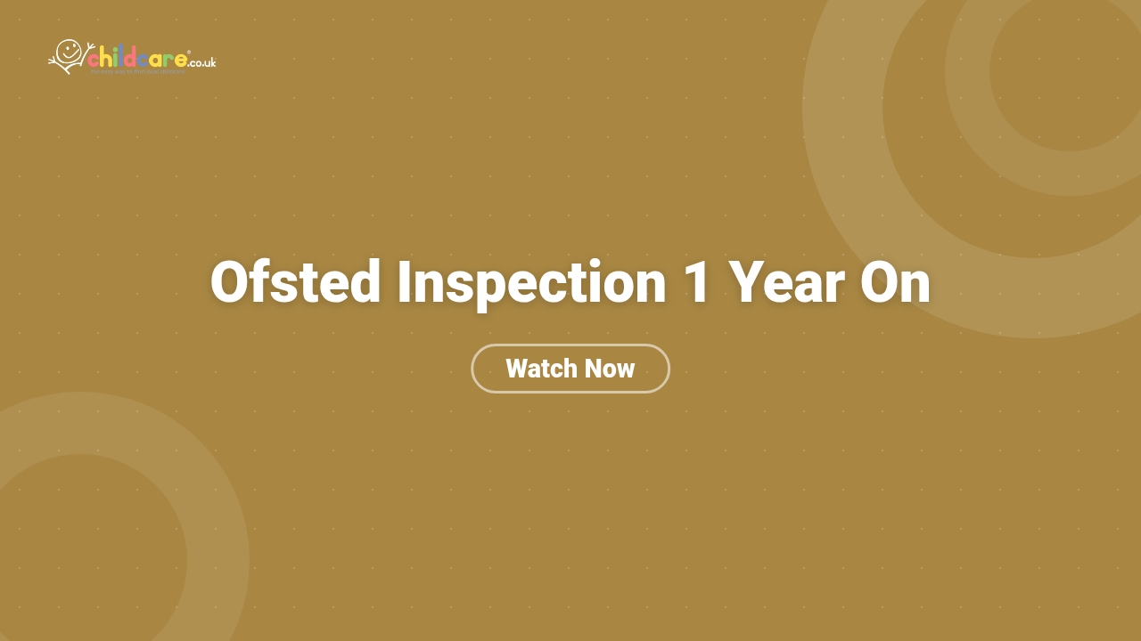 Ofsted Inspection 1 Year On poster