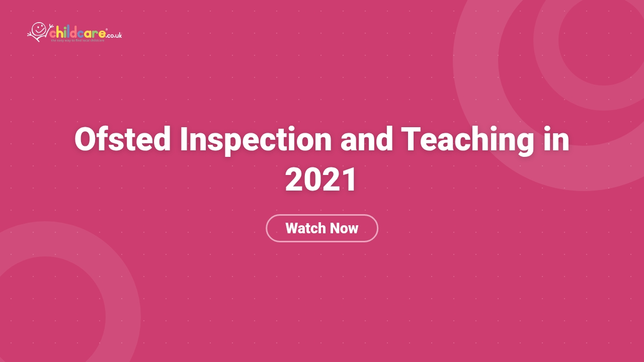 Ofsted Inspection and Teaching in 2021 poster