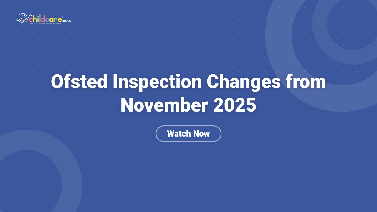 Ofsted Inspection Changes from November 2025 poster