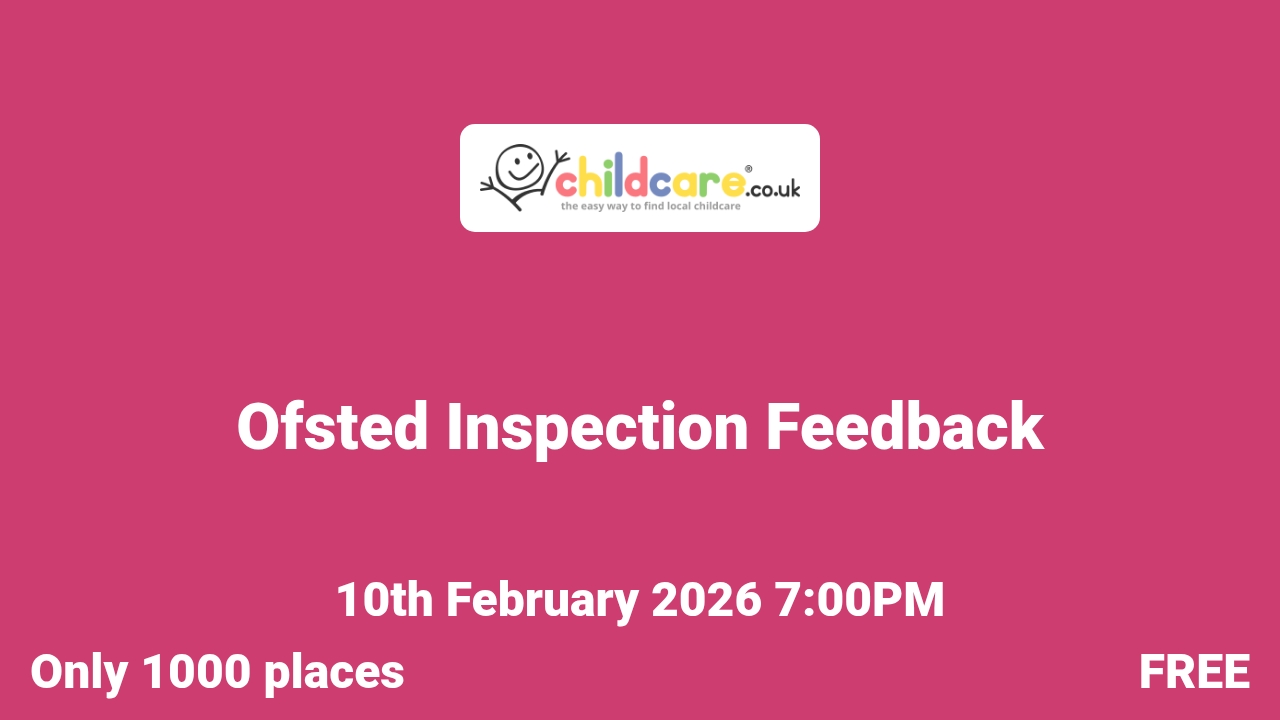 Ofsted Inspection Feedback  poster
