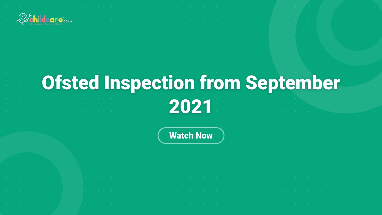 Ofsted Inspection from September 2021 poster