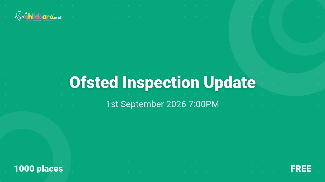 Ofsted Inspection Update poster