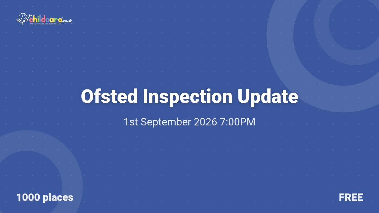 Ofsted Inspection Update poster